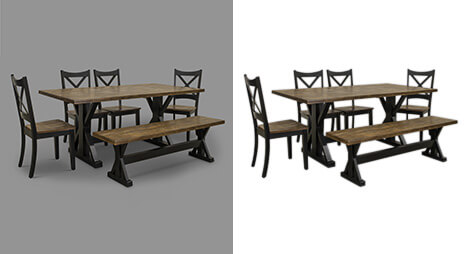 Clipping path services before after